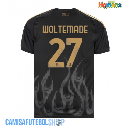 Camisa de time de futebol Juventus Nick Woltemade #27 Replicas 3º Equipamento 2026-27 Manga Curta